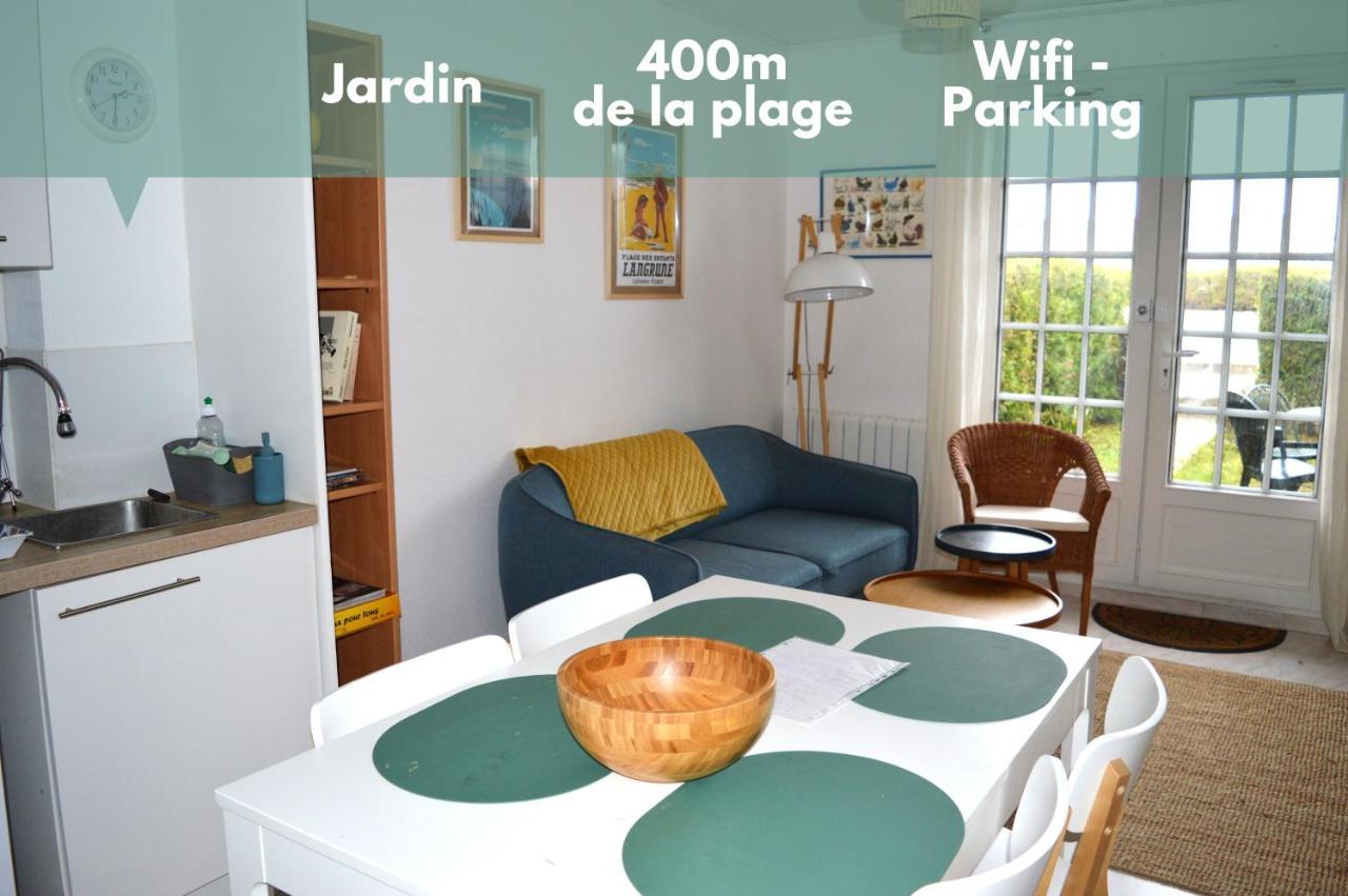 Triplex Avec Jardinet - Wifi - A 400M De La Plage 쿠르쇨 쉬르 메르 외부 사진